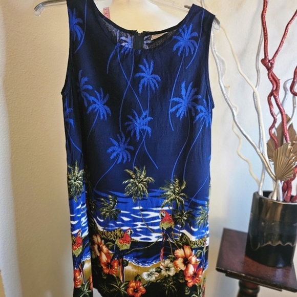 HAWAIIAN DRESS SIZE M - Picture 1 of 3